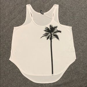 White ripcurl tank top